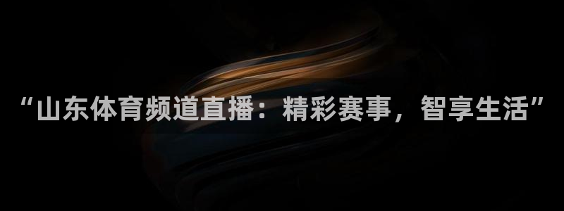 51视频在线直播nba：“山东体育频道直播：精彩赛事，智享生活”